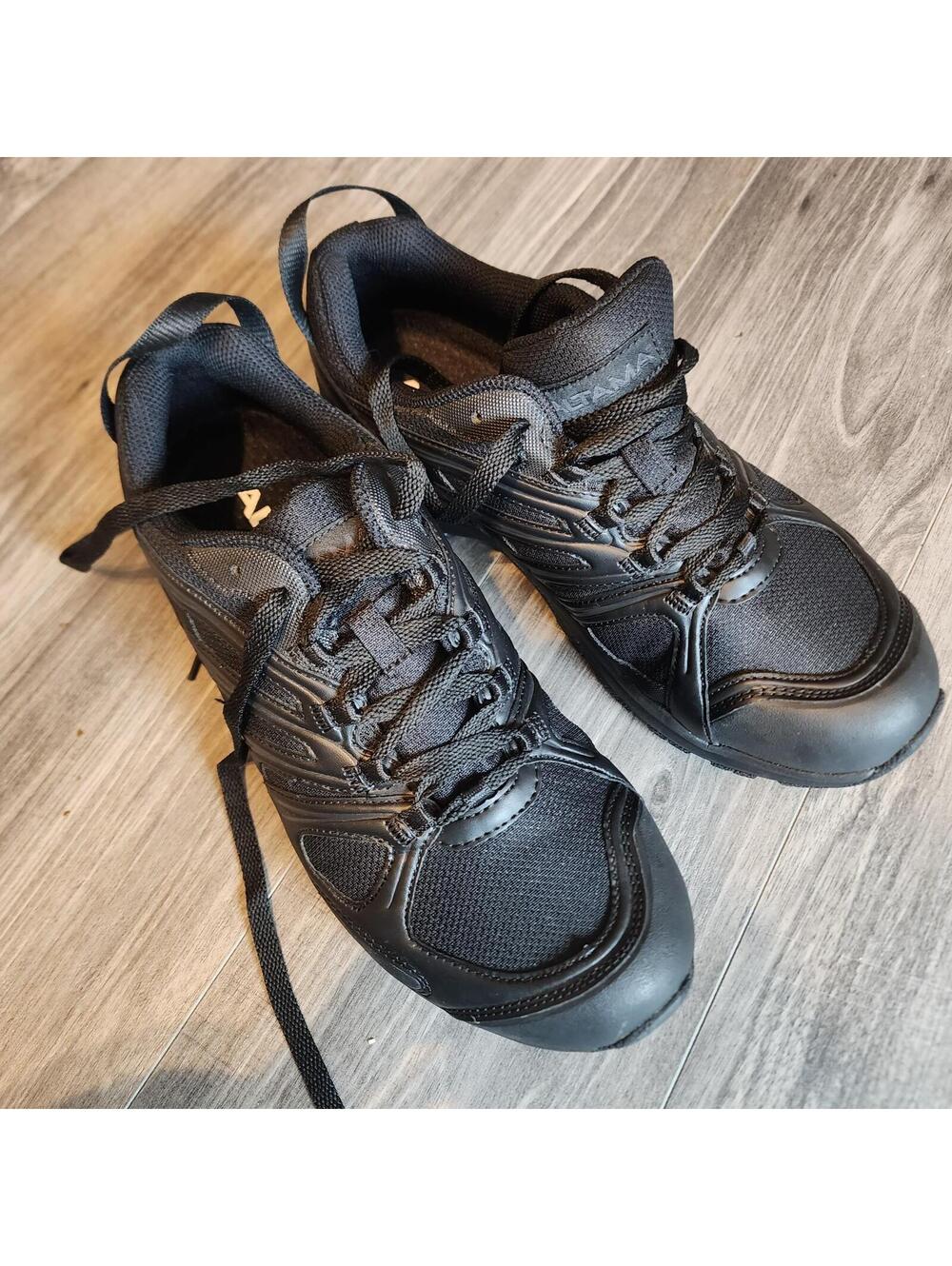 New ALTAMA mens aboottabad tactical trail low black shoes 8.5 wide